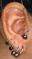 Ear Piercing Variations